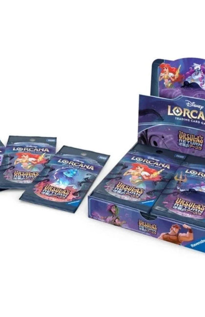 Takara Tomy Disney Lorcana TCG Japanese Version Booster Pack Ursula's Return