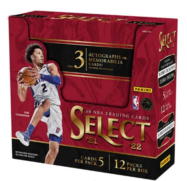 2021/22 Panini Select Basketball Hobby Box