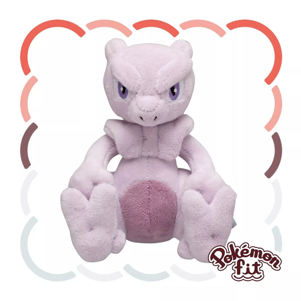 Japanese Pokemon Center Plushie Pokemon Fit - Mewtwo