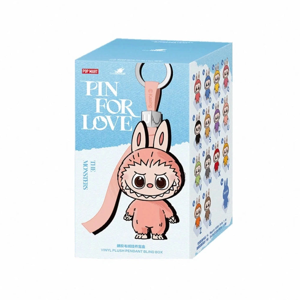 USA The Monsters Pin For Love Series Vinyl Plush Pendant Blind Box A-M
