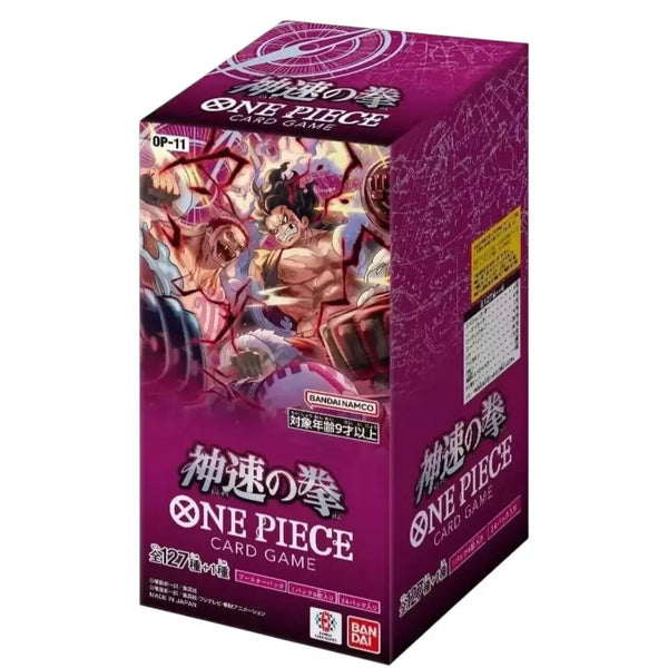 One Piece TCG: Fist of Divine Speed Booster Box OP-11 (Japanese)