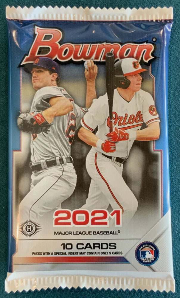 2021 Bowman Baseball Hobby Pack