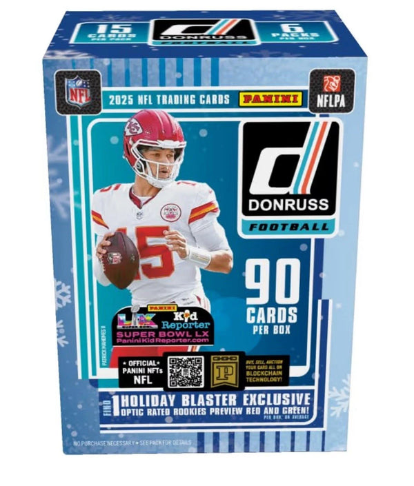 2025 Donruss NFL Holiday Blaster