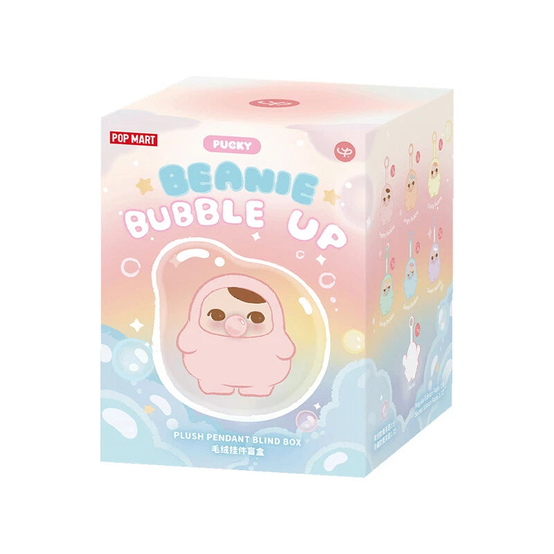 POP MART PUCKY Beanie Bubble Up Series Plush Toy Confirmed Blind Box Figure Gift