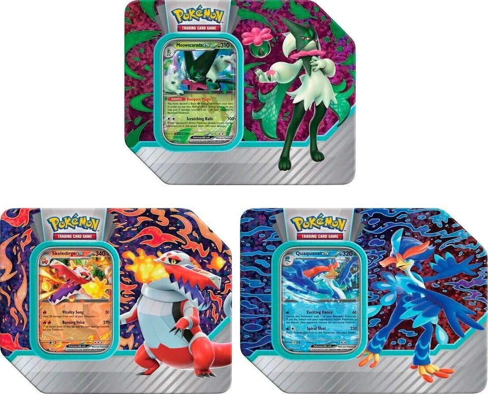 Pokemon Paldea Partners Tin