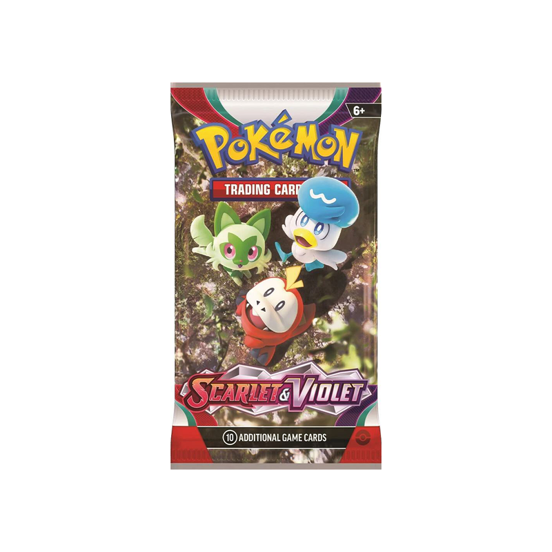 Pokemon Scarlet and Violet Base Booster Pack - Rizo Sports Pokemon Scarlet and Violet Base Booster Pack - Rizo Sports