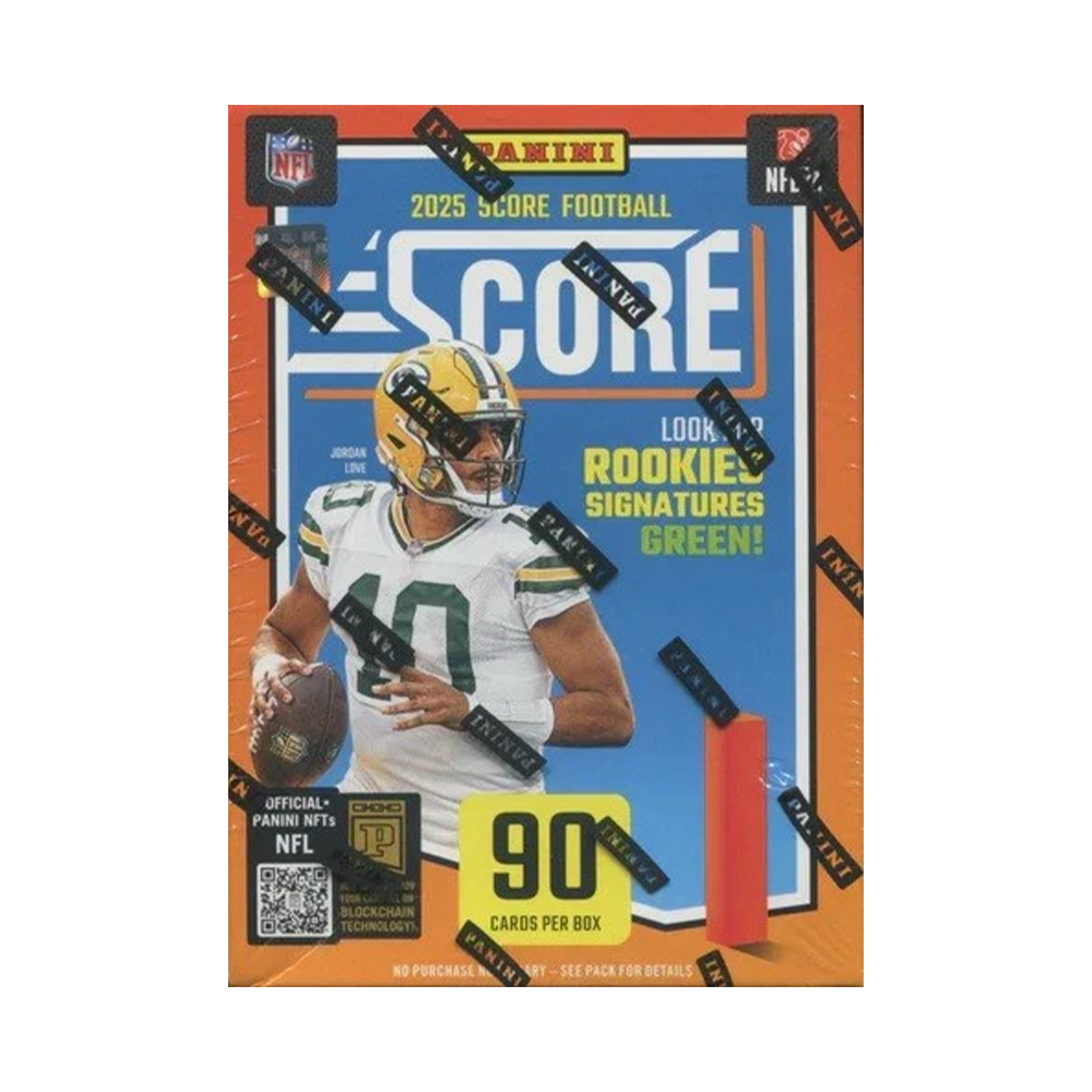 2025 Panini Score Football Hobby Blaster Box (Rookie Signatures Green)