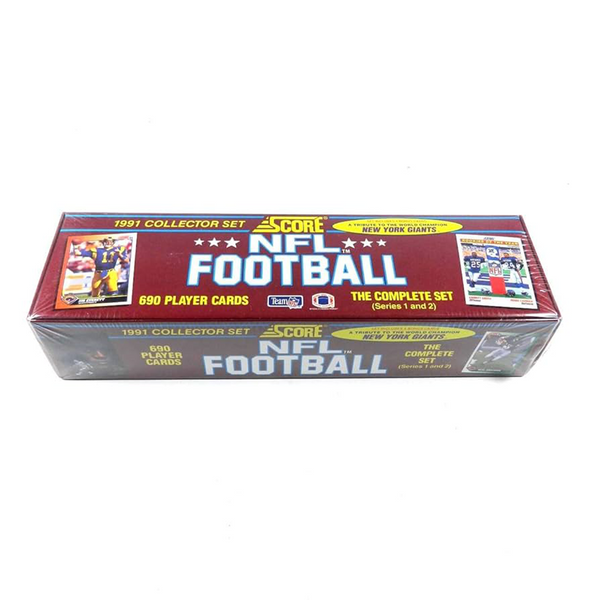 1991 Score Football Sealed Box