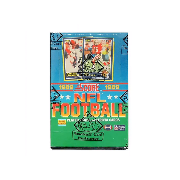 1989 Score Football Sealed box