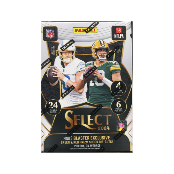 2024 Panini Select Football Hobby Blaster (Green & Red)