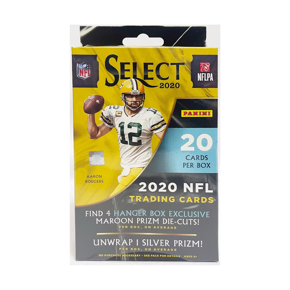 2020 Panini Select Football Hanger Box (Maroon Prizms)