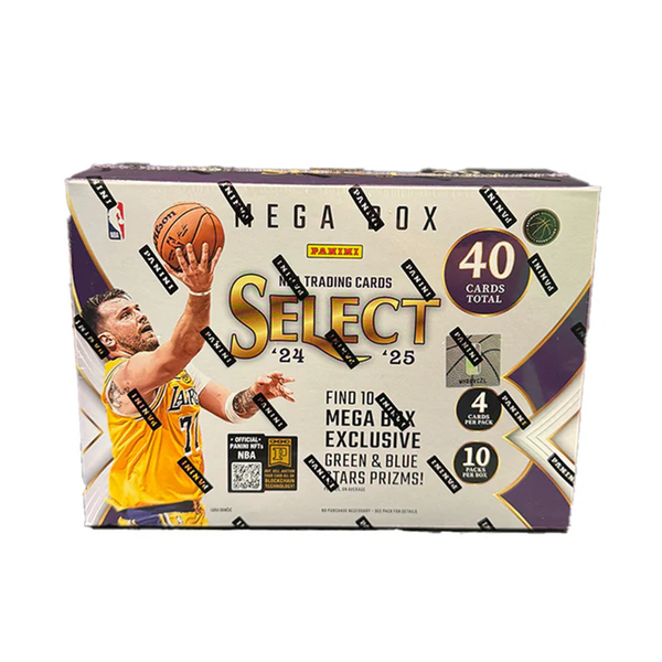 2024-25 Panini Select Basketball Hobby Mega Box (Green & Blue Stars Prizms)