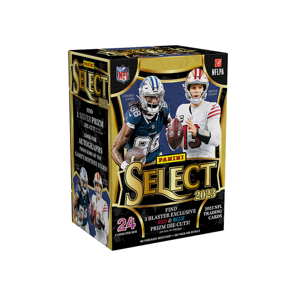2023 Panini Select Football Blaster Box NFL Walmart Sealed Red/Blue Die-Cut