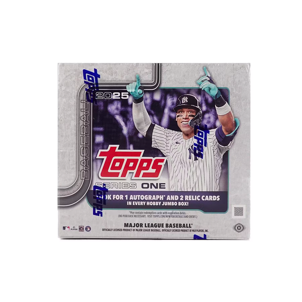 2025 Topps Series 1 Baseball Hobby Jumbo Box