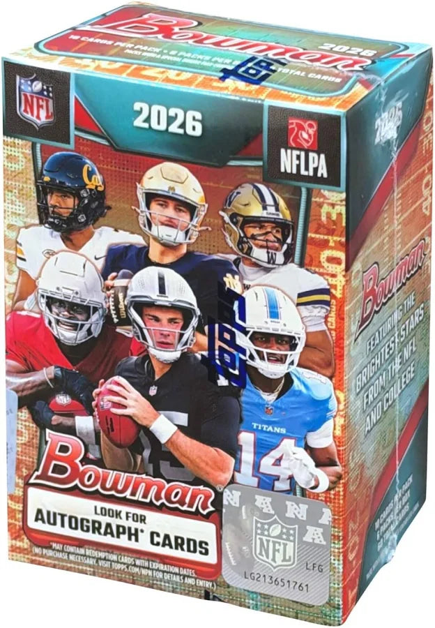 2026 Bowman Football Blaster Box(Presell)