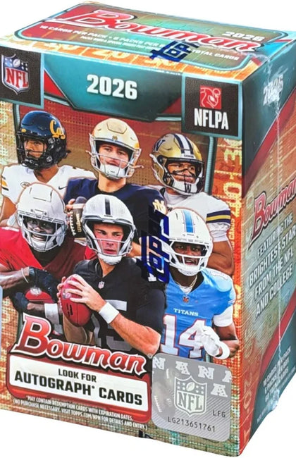2026 Bowman Football Blaster Box