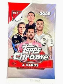 2025 Topps Chrome MLS Hobby Pack