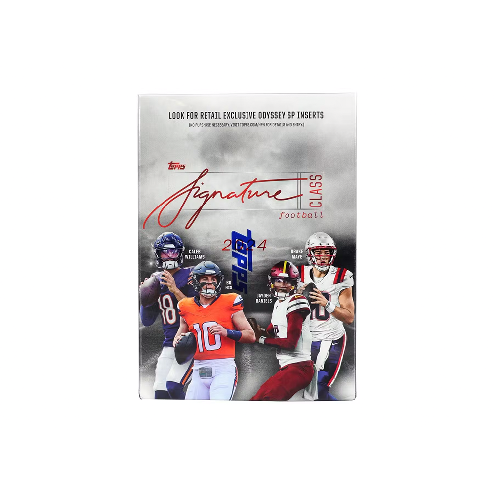 2024 Topps Signature Class Football 6-Pack Blaster Box