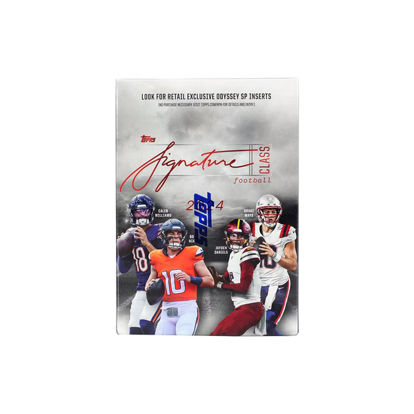 2024 Topps Signature Class Football 6-Pack Blaster Box