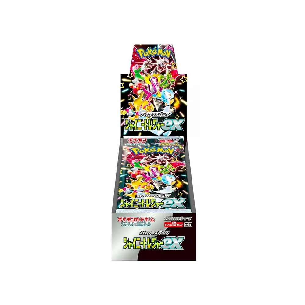 Pokemon Japanese Booster Box Shiny Treasure ex High Class Booster Box (SV4a)