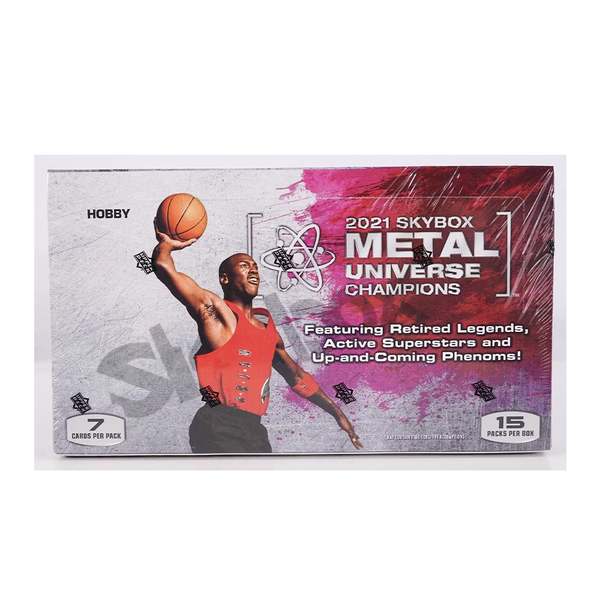 2021 Upper Deck Skybox Metal Universe Champions Hobby Box