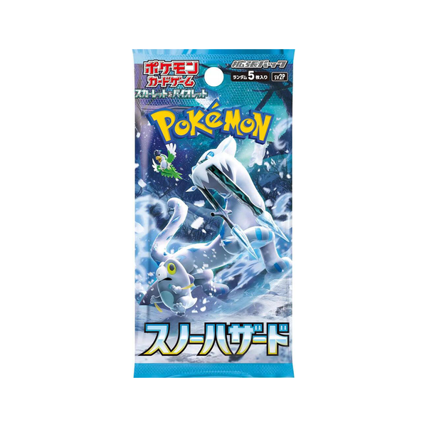 Pokemon Japanese Booster Pack Snow Hazard (SV2P)