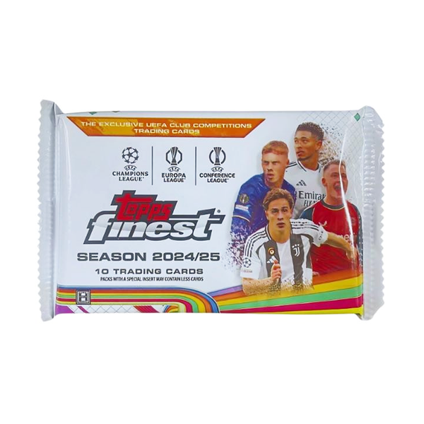 2024 - 25 Topps Finest Soccer Hobby Pack