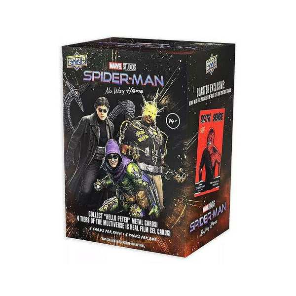 Upper Deck Spider Man No Way Home Blaster Box