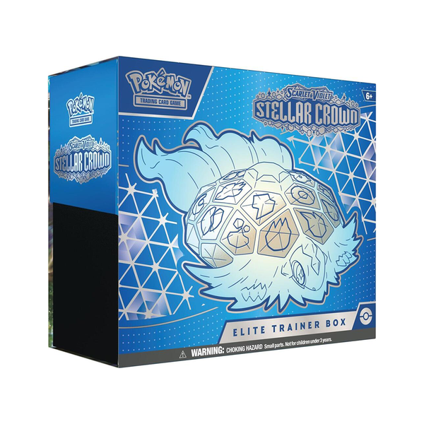 Pokemon Scarlet and Violet Stellar Crown Elite Trainer Box