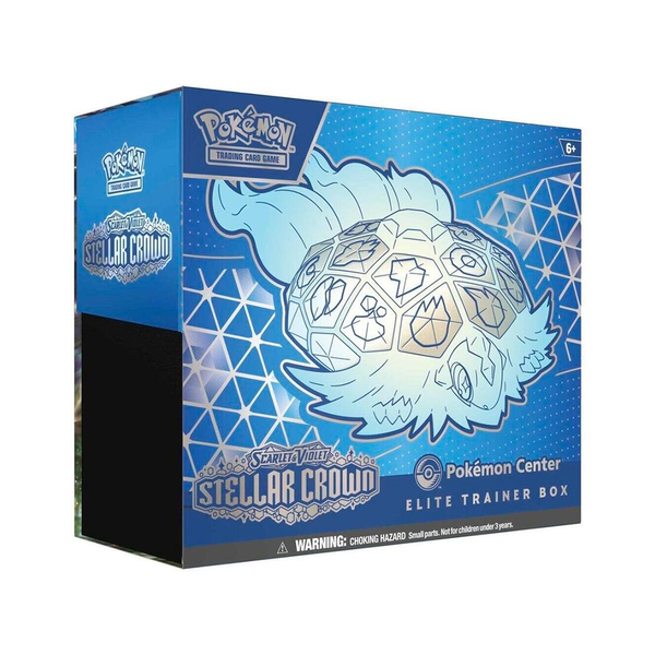 Pokemon Scarlet and Violet Stellar Crown Pokemon Center Elite Trainer Box
