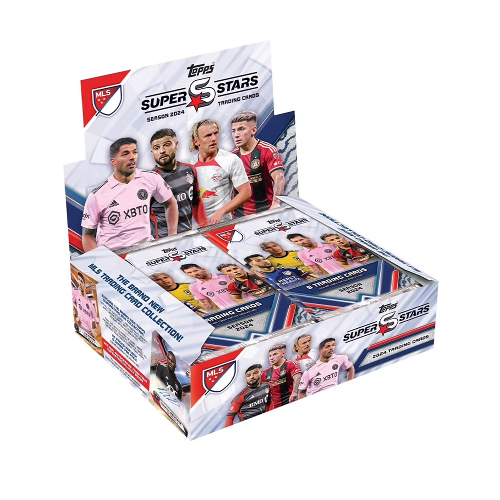 2024 Topps Superstars MLS Major League Soccer Hobby Box
