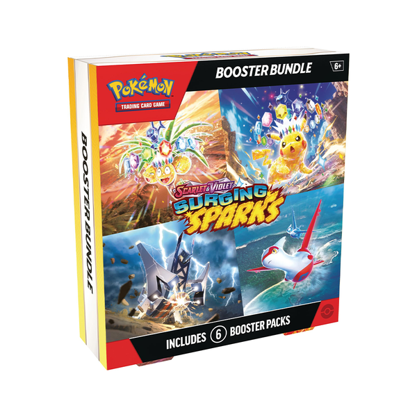 Pokemon Scarlet and Violet Surging Sparks Booster Bundle