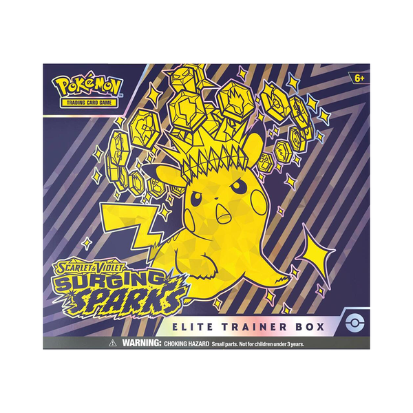 Pokemon Scarlet and Violet Surging Sparks Elite Trainer Box