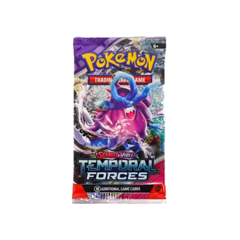 scarlet & violet temporal forces booster box Pokemon Scarlet and Violet Temporal Forces Booster Pack
