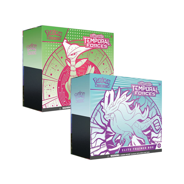 Pokemon Scarlet and Violet Temporal Forces Elite Trainer Box