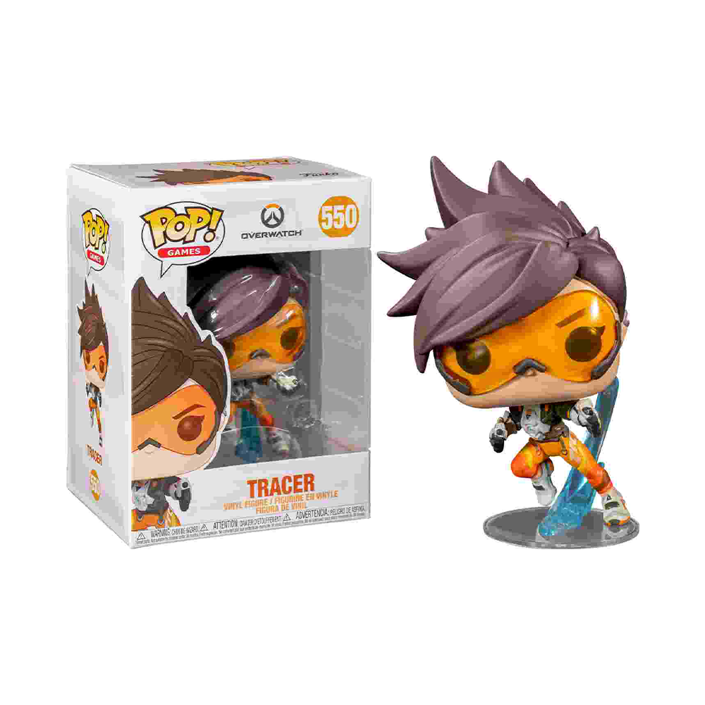 Funko Pop #550 Overwatch Video Game Tracer w/ Guns POP!