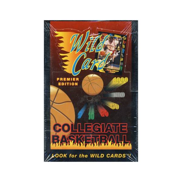 1991-92 Wild Card Collegiate Basketball Box