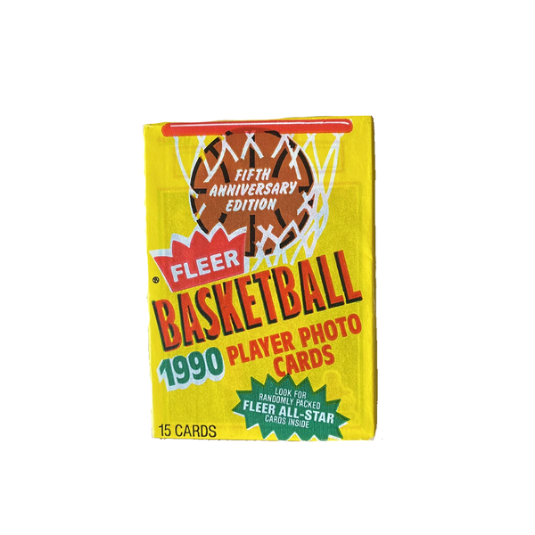 1990 Fleer Basketball Fifth Anniversary Edition Value Pack